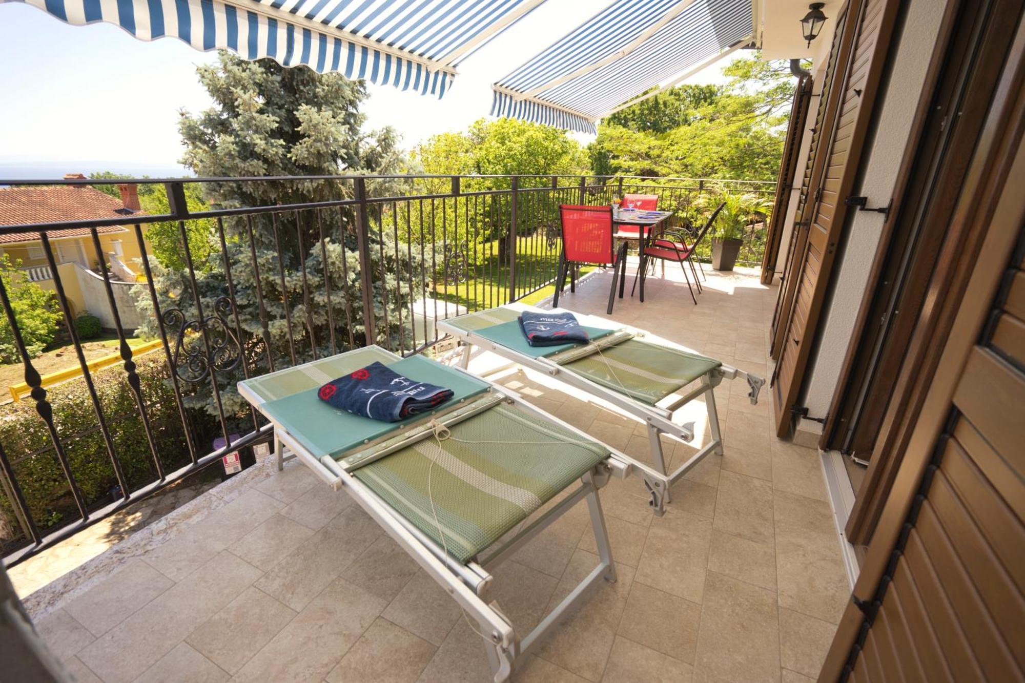 Riviera Blue Apartments With Seaview, Private Whirlpools And Parking Near Opatija Opric Экстерьер фото