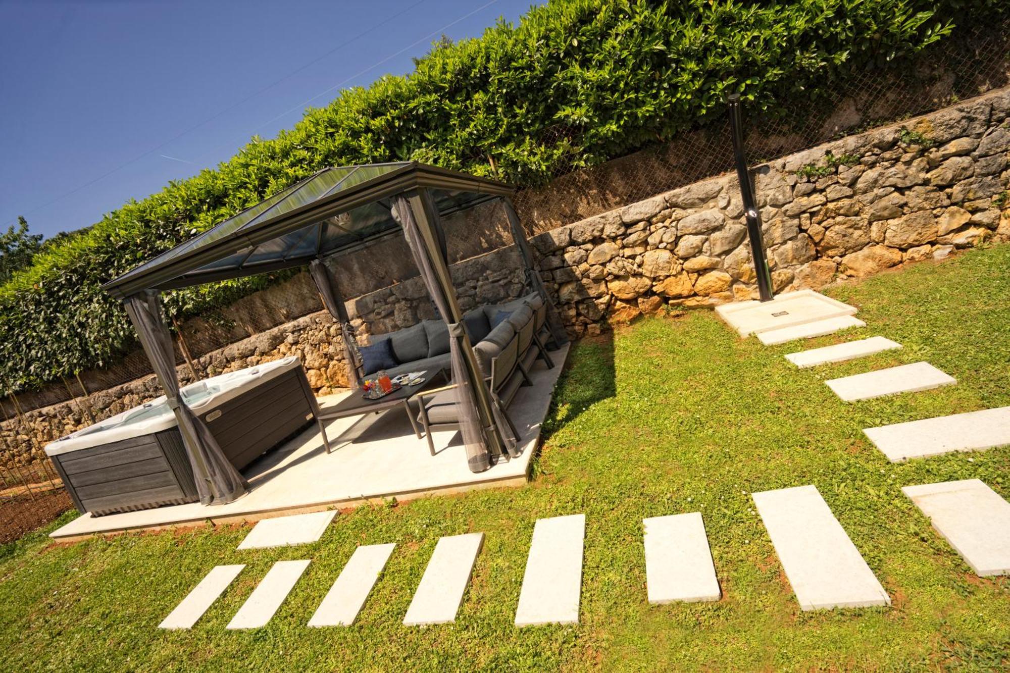 Riviera Blue Apartments With Seaview, Private Whirlpools And Parking Near Opatija Opric Экстерьер фото